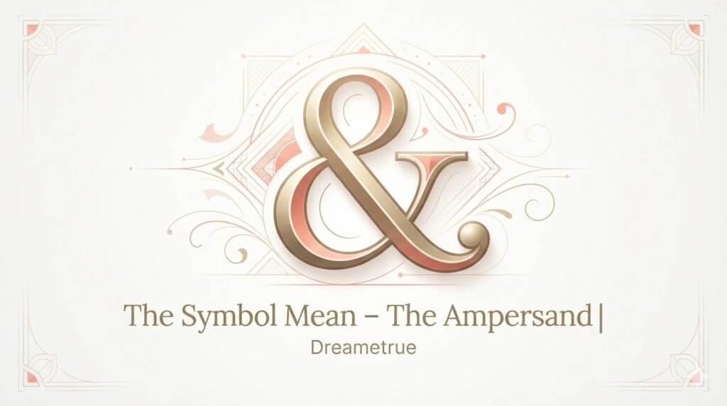 the Symbol Mean The Ampersand 2026