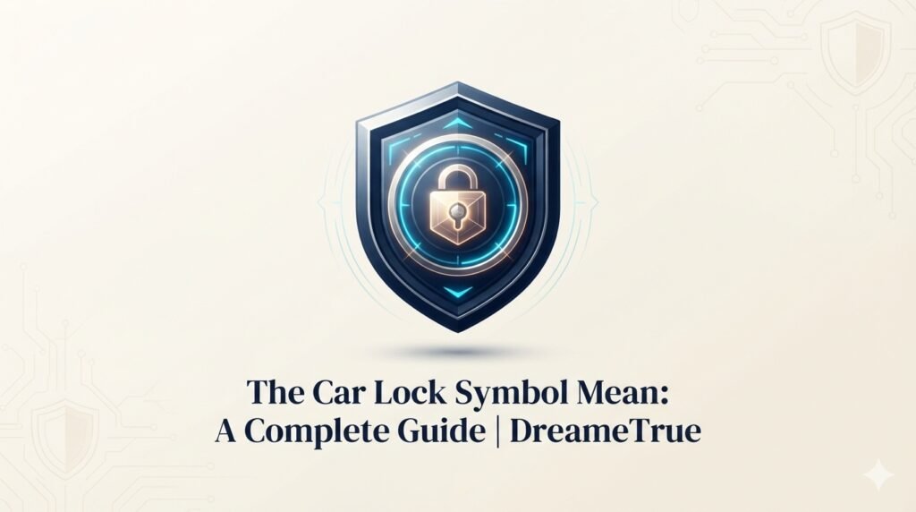 the Car Lock Symbol Mean 2026