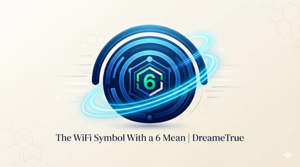 the WiFi Symbol With a 6 Mean 2026