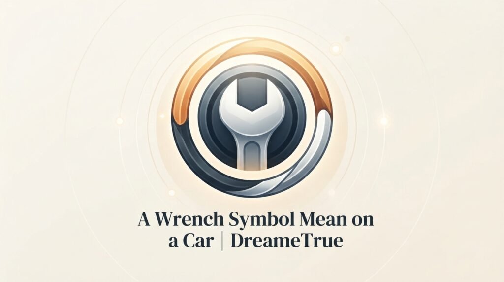 a Wrench Symbol Mean on a Car 2026