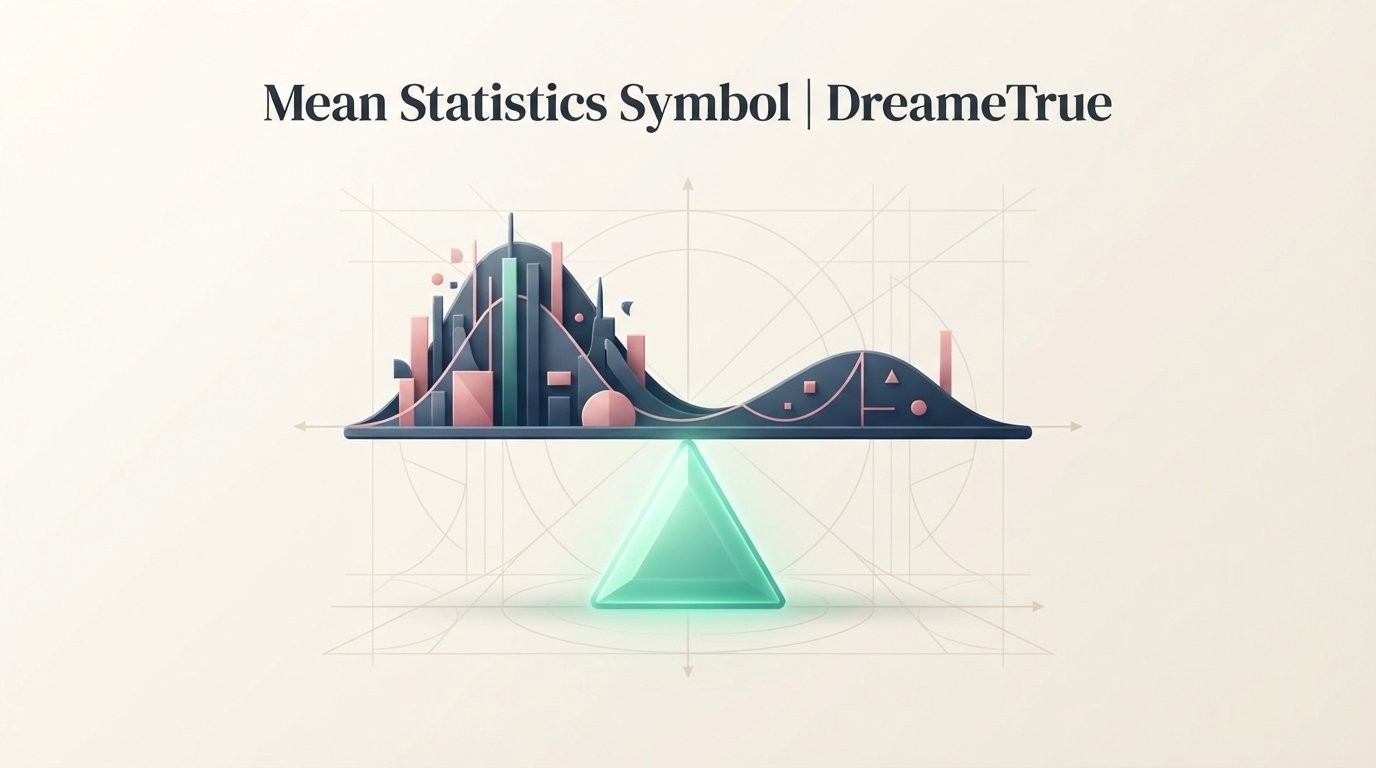 Mean Statistics Symbol What It Means 2026