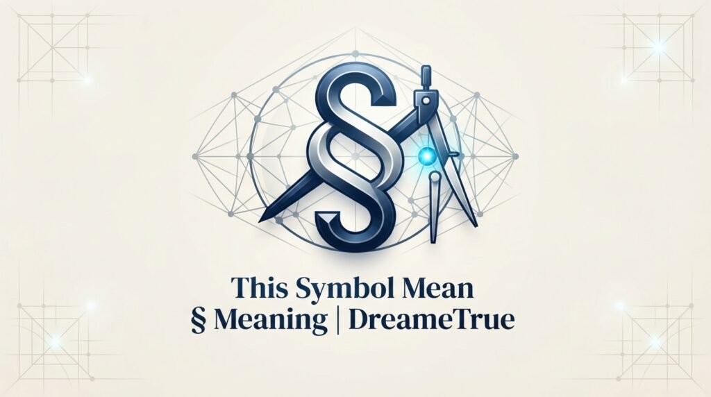 This Symbol Mean § Meaning 2026