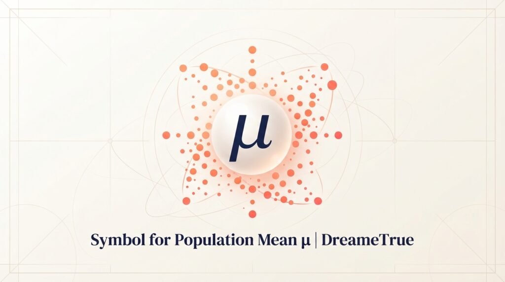 Symbol for Population Mean μ 2026